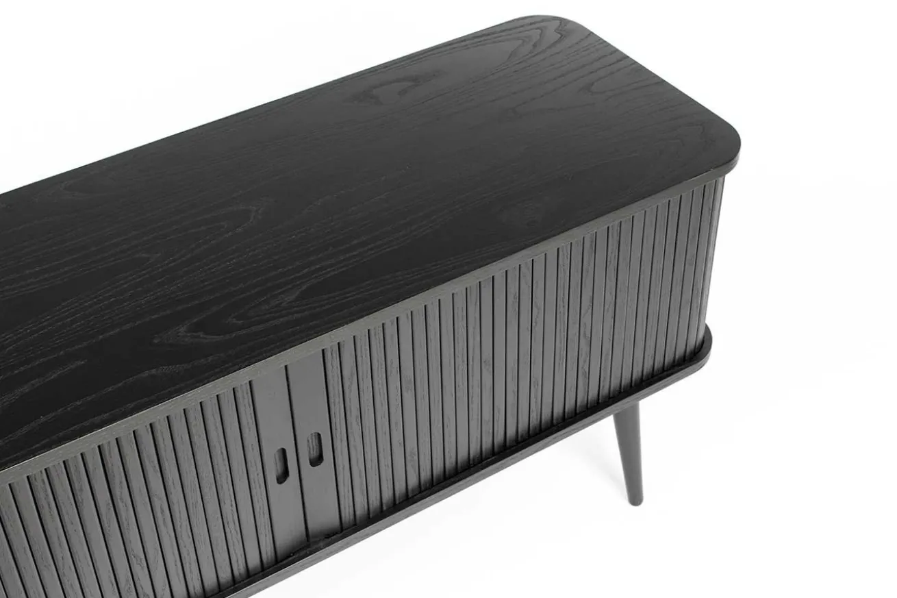 TV Board Barbara schwarz B 120 cm