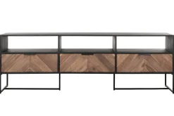 TV Board Criss Cross Massivholz B 180 cm