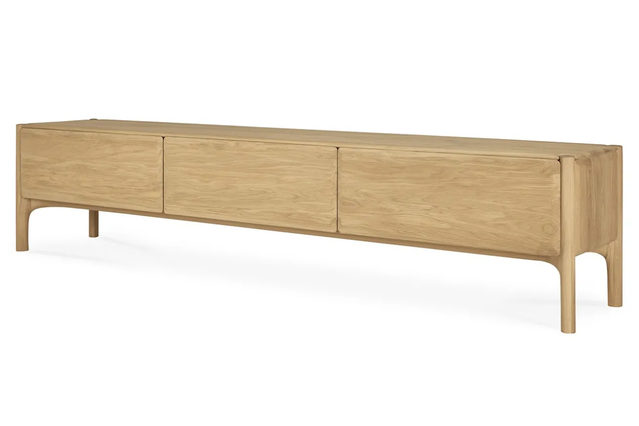 TV-Board PI Eiche lackiert B 242 cm