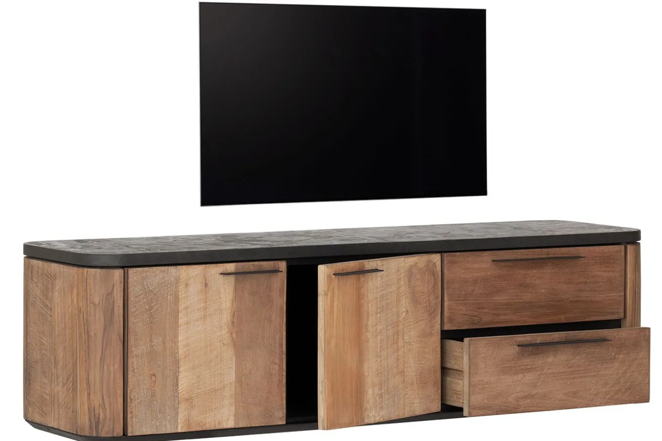 TV-Board Soho hängend Teak B 150 cm