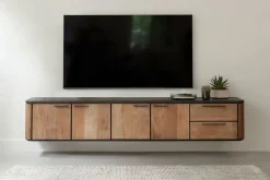 TV-Board Soho hängend Teak B 230 cm