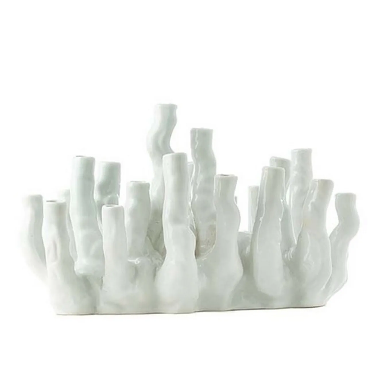 Vase Koralle weiss