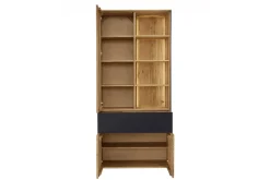 Vitrinenschrank Benni Wildeiche H 200 cm