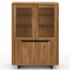 Vitrinenschrank EXTREME Eiche H 170 cm