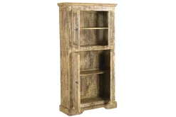Vitrinenschrank Vintage gelb