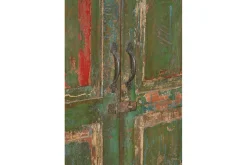Vitrinenschrank Vintage grün