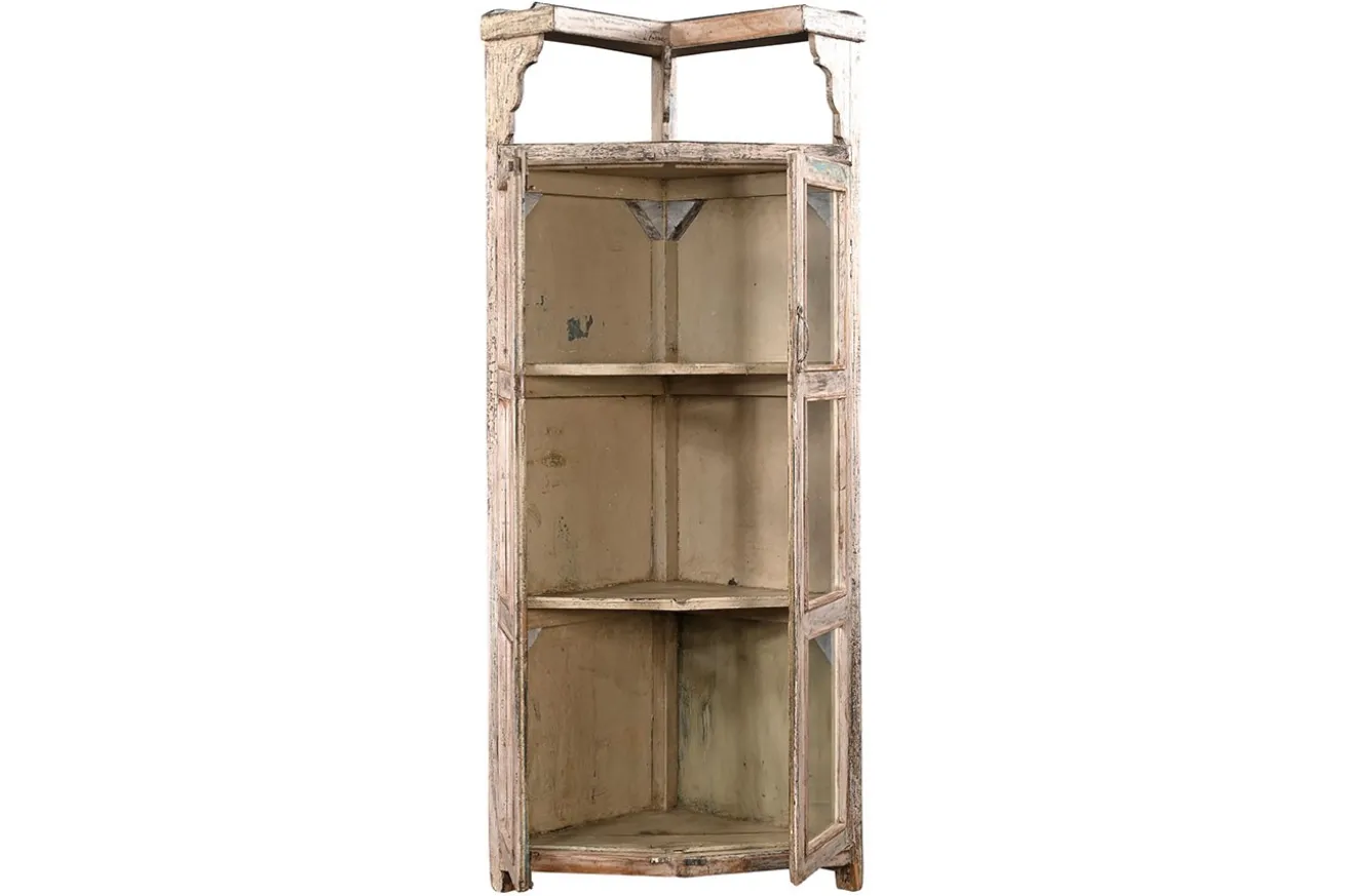Vitrine Vintage whitewashed