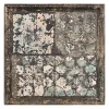 Wandbild aus Metall Vintage