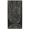 Wandbild Sestri schwarz weiss 63x123