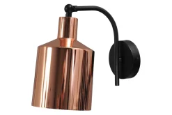 Wandleuchte Boo kupfer H 22 cm