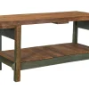 Workbench Vintage Massivholz B 214 cm